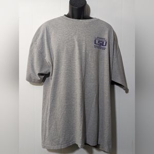 Men's GameDay LSU VS Georgia 2008 Size 3XL Gray T-Shirt